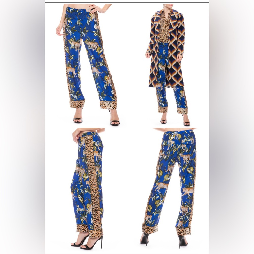 Le Superbe Voyage Pants
- ROAMING LEOPARD pants
Blouse available for sale too!